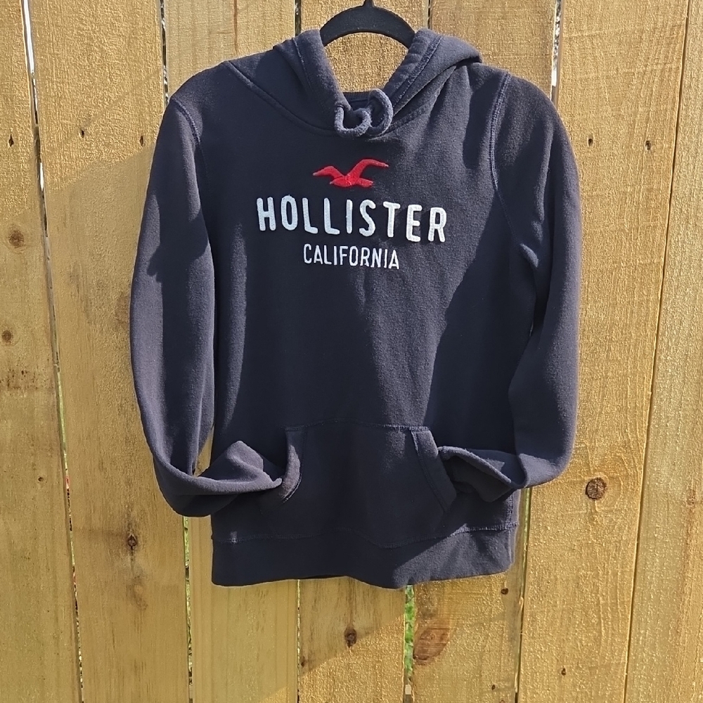 HOLLISTER Embroidered Hoodie Size Medium